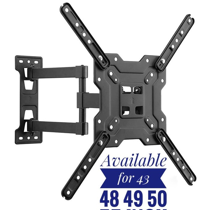 Bracket LED TV Swivel 4 Arah 43 Sampai 55 Inch