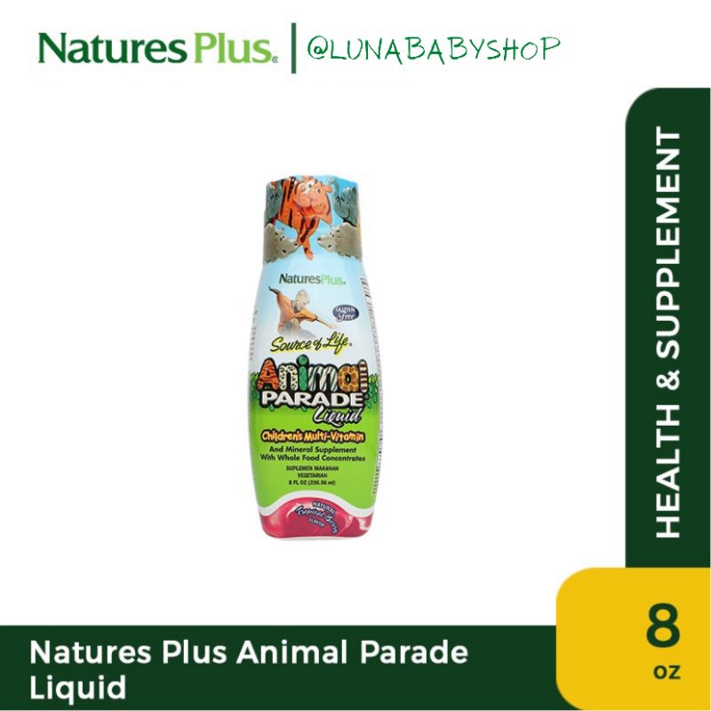 Natures Plus Liquid Children's Multi Vitamin 236,56ml