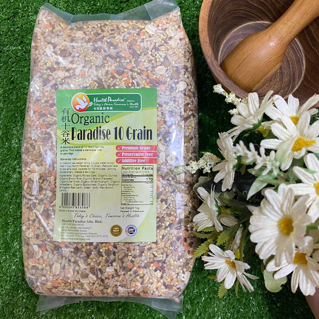 HP Organic Paradise 10 Grain 1kg