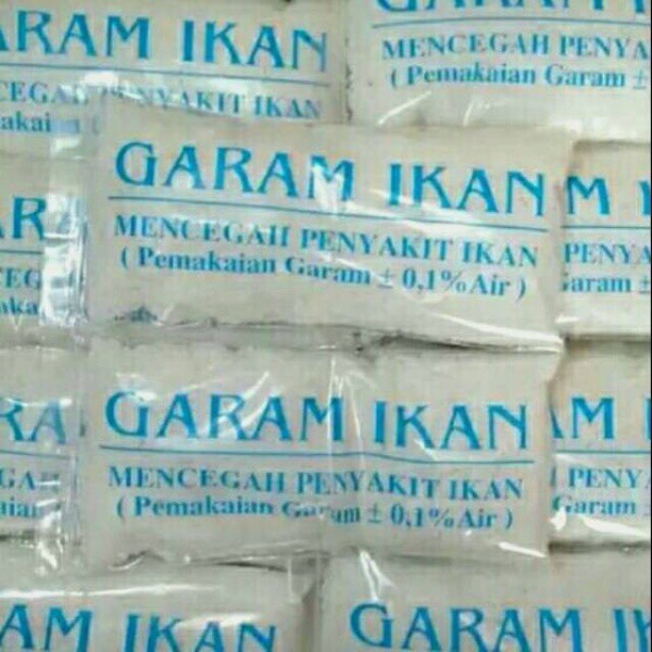 Plastik Garam Ikan Hias Krosok 100 Lembar Kantong Garem Aquarium Murah