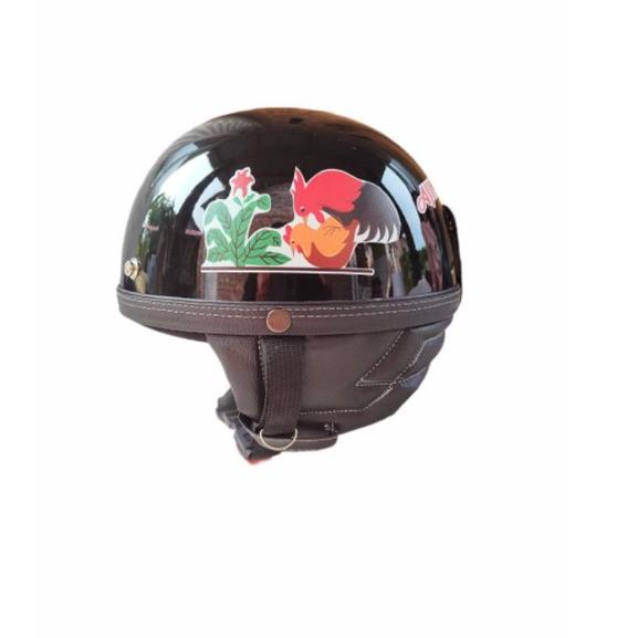 Model Baru.. Helm Chip Motif Ayam Jago Kawin