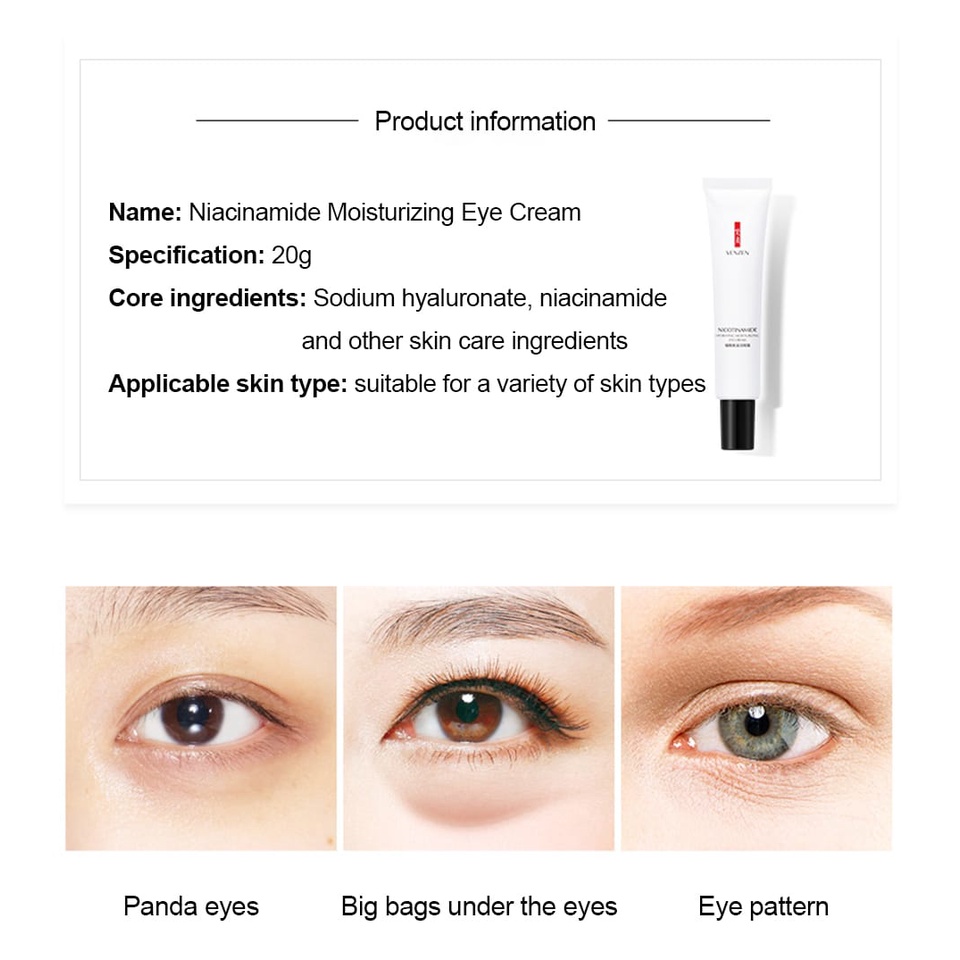 VEZE Nicotinamide Hydrating Eye Cream