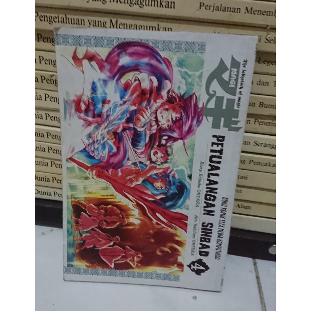 Komik magi petualangan sinbad 4