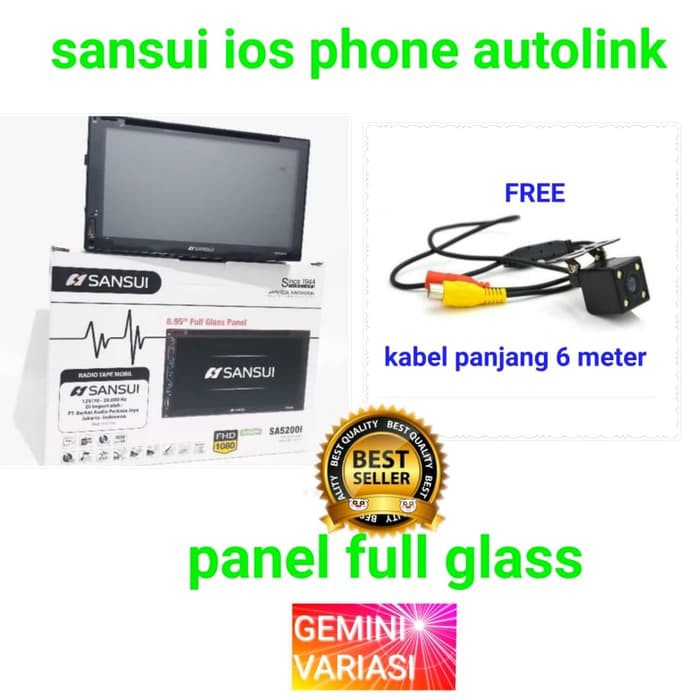 tv mobil head unit sansui sa 5202i mirrorlink