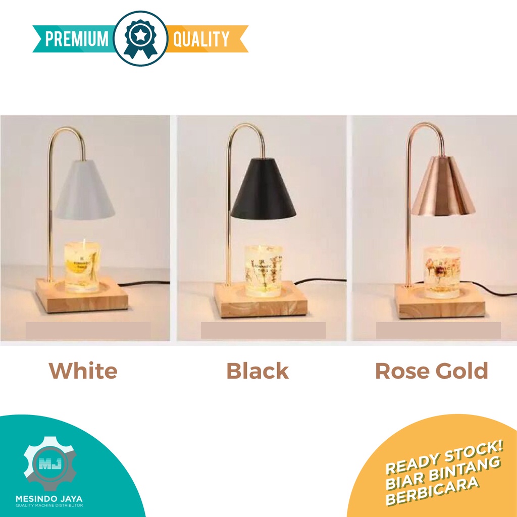 Tempat lilin Elektrik / Wax Candle Warmer / Lampu Meja / Lampu Meja Kantor / Lampu Kamar / Lampu Hias / Lampu Tempat Lilin