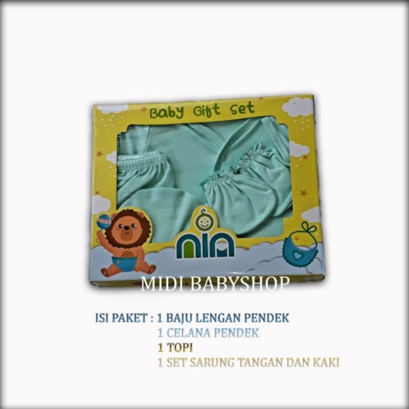 Gift set box Nia / Kado Bayi Nia murah dan lucu