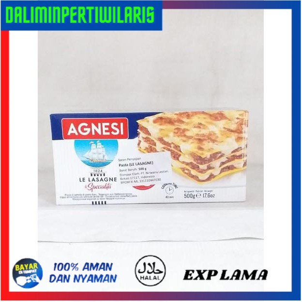 

( BISA COD ) Agnesi Lasagne 500gr BERMUTU [Kode 1|Kode 2|Kode 3|Kode 4|Kode 5|Kode 6|Kode 7|Kode