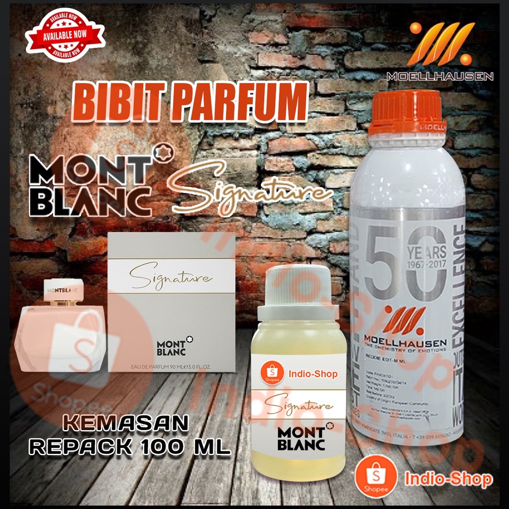 BIBIT montblanc signature 100ml inspired moulhausen