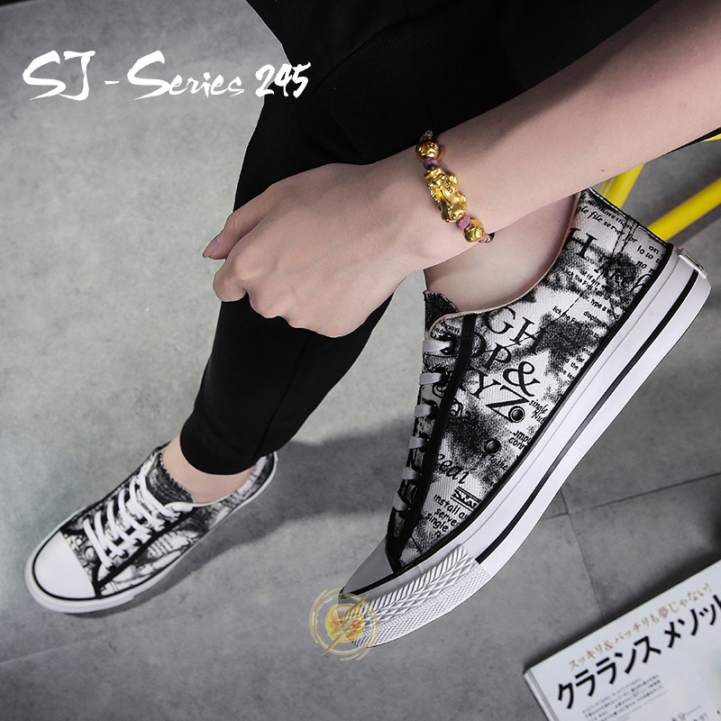 [Mon.A] Sepatu Sneakers Pria Trendy Casual Kualitas Import Premium - 245