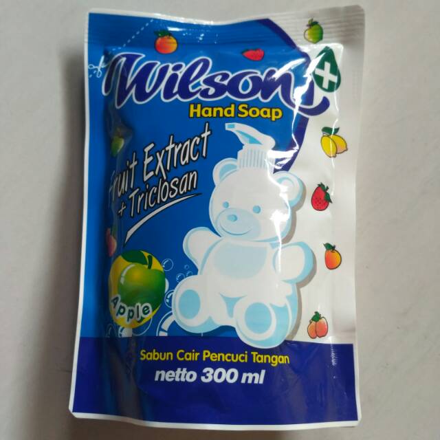 Wilson Hand soap +triclosan /sabun cuci tangan cair refill