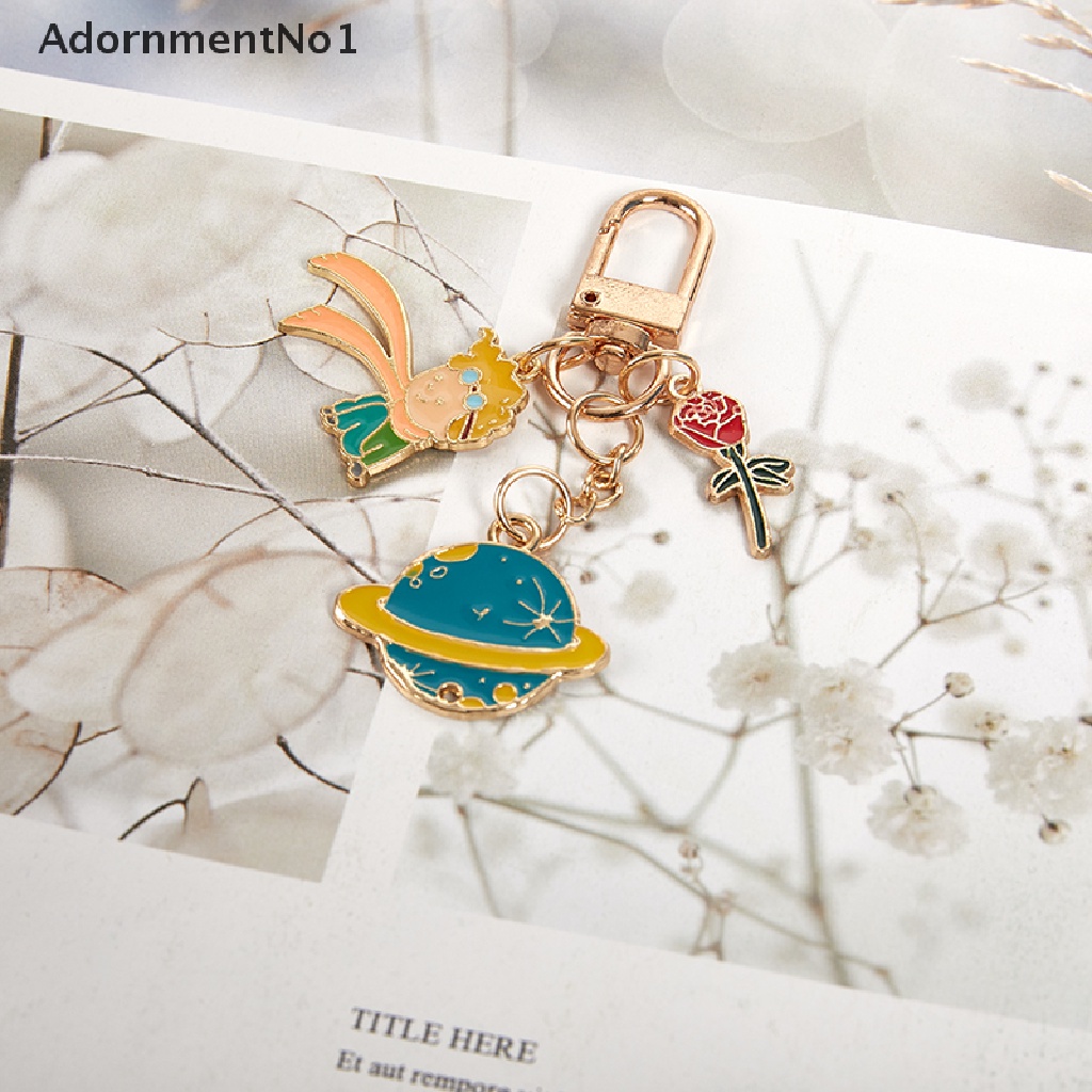 [AdornmentNo1] Trendy The Little Prince Keychain Cute Pendant For Backpack Keyring Day Gift [new]