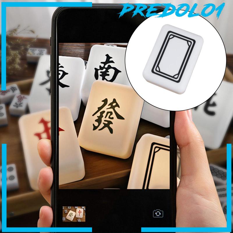 (Predolo1) Lampu Tidur Led Rechargeable Bentuk Mahjong Cina Untuk Bayi