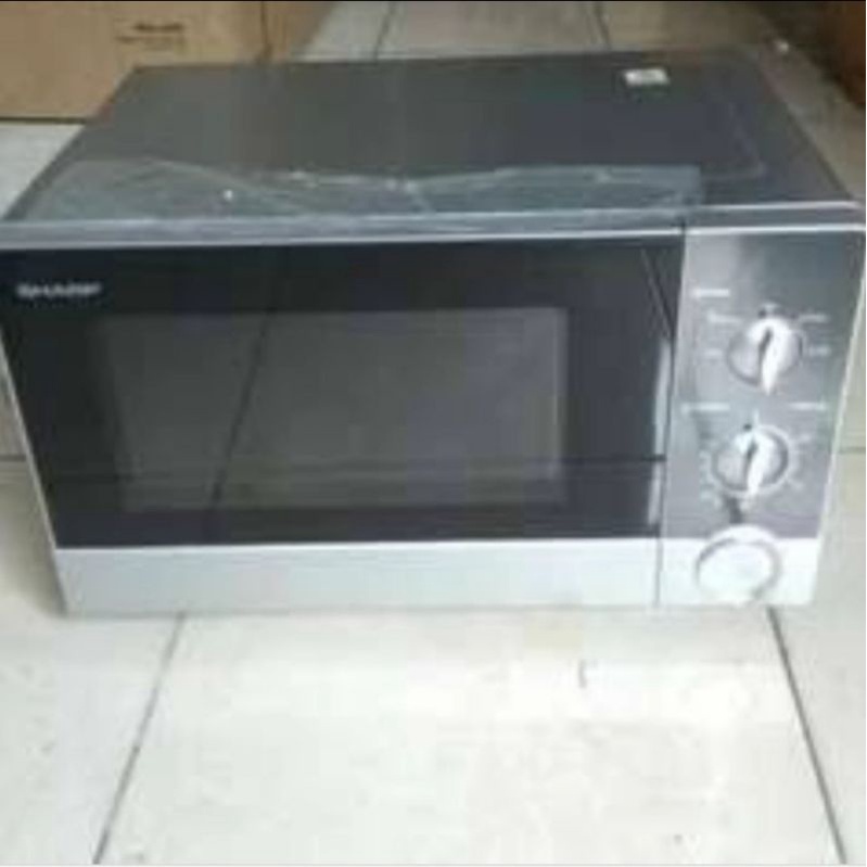 Sharp Microwave R-21D0(S)-IN - Silver Hitam