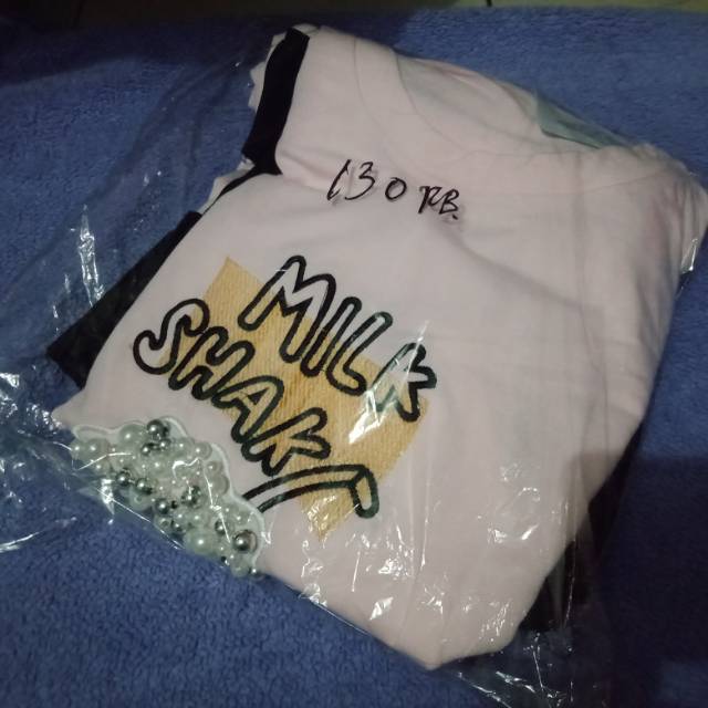 Tunik baby pink pesanan Tika Ijen nirwana