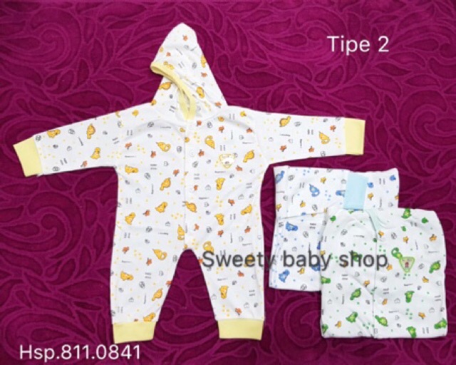 3 PCS Jumper Bayi Terbuka dan Tutup Kaos Kaki / kaki buka polkadot / Jumper bayi newborn Unisex