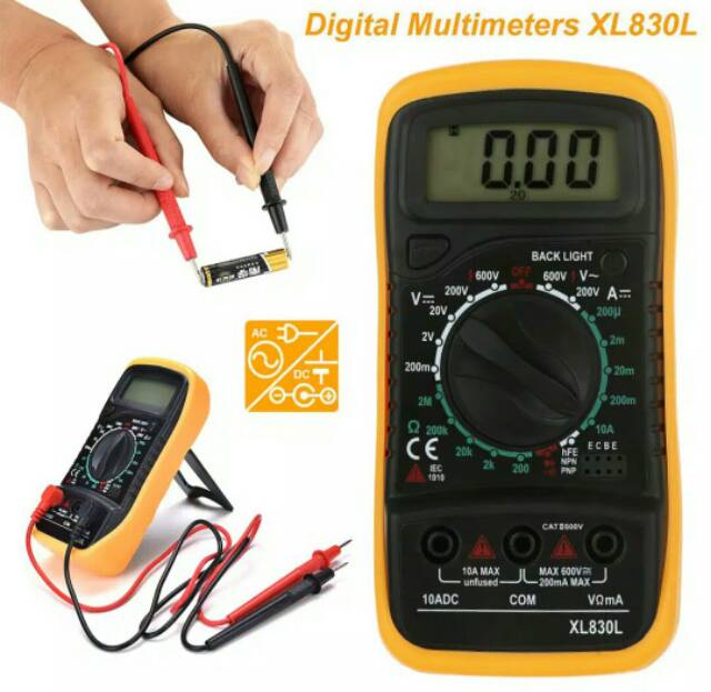 Digital Multimeter Voltmeter Ammeter