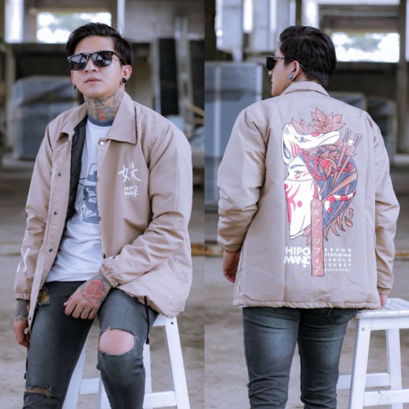 JAKET COACH JAKET PRIA WANITA HIPOMANIC ORIGINAL TERLARIS