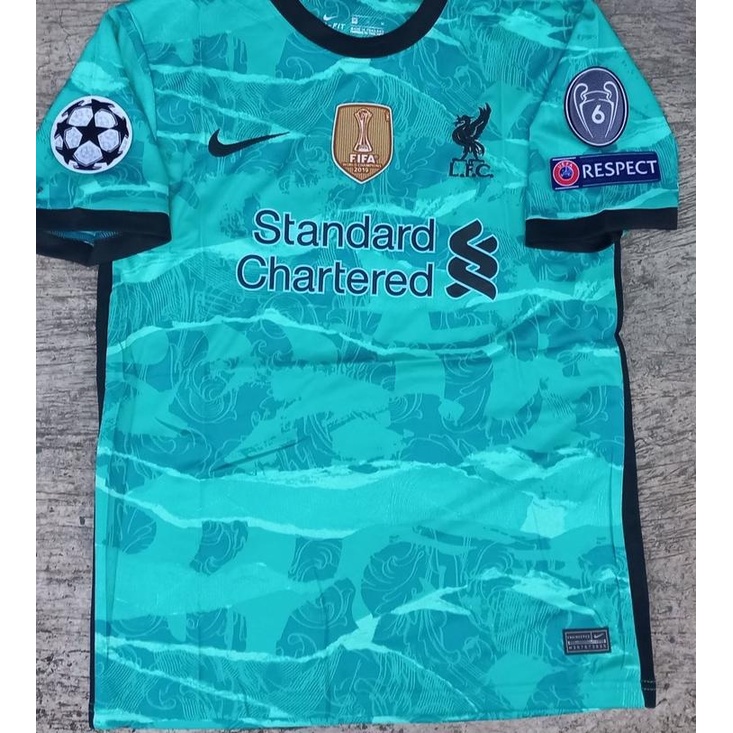 Jersey Liverpool 3rd 2020/2021 Full Patch UCL