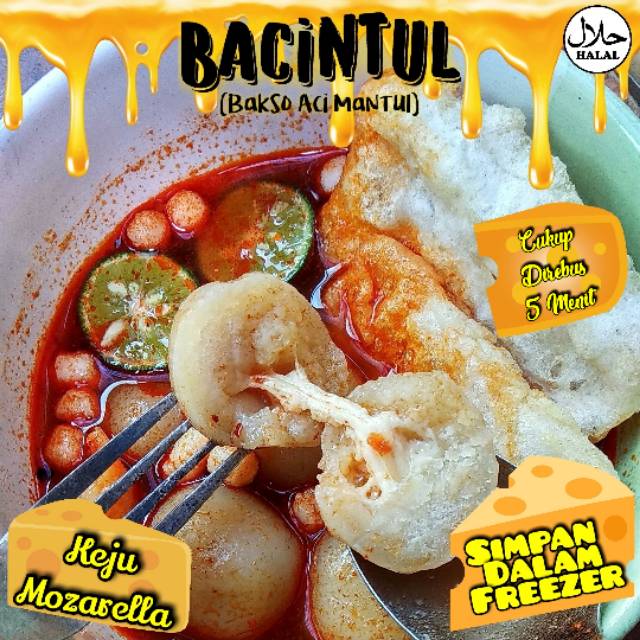 

BAKSO ACI ISI KEJU MOZARELLA