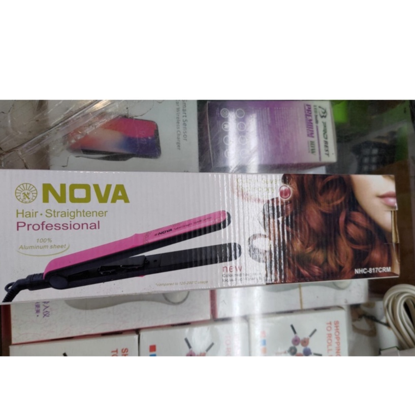 Catok Rambut NOVA NHC-817CRM Alat pelurus Rambut Berkualitas