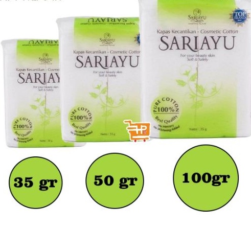 SARI AYU Kapas Wajah 35 gr 50 gr 100 gr