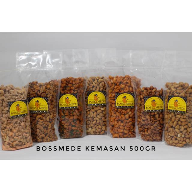 

500gr kacang mede / mete asli wonogiri kualitas super garansi harga termurah by bossmede free ongkir