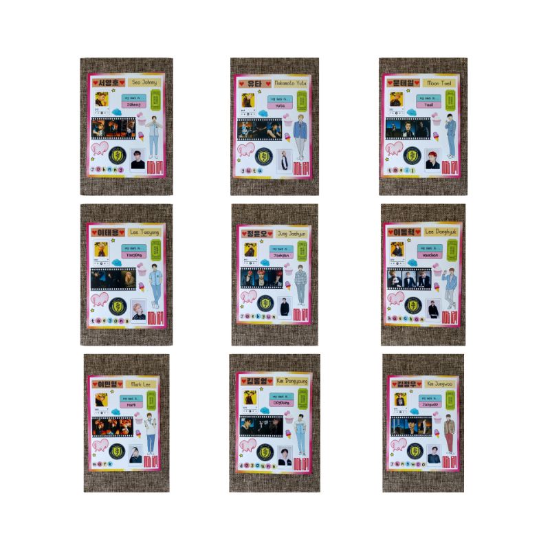 

STIKER NCT 127 UK A6 UNOFFICIAL ( NO WATERPROFF )