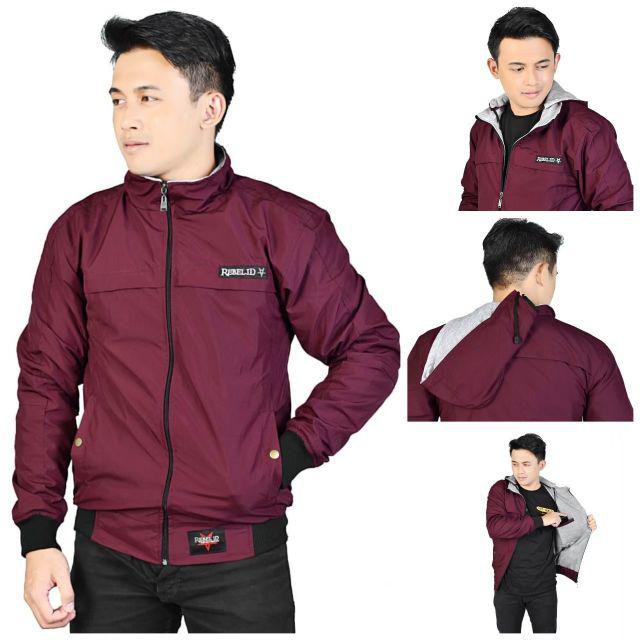 Jaket pria  IKC 002 distro Rebel Id PT / Jaket Keren Termurah Kualitas Terbaik