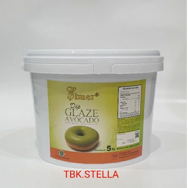 

ELMER DIP GLAZE AVOCADO 5 KG