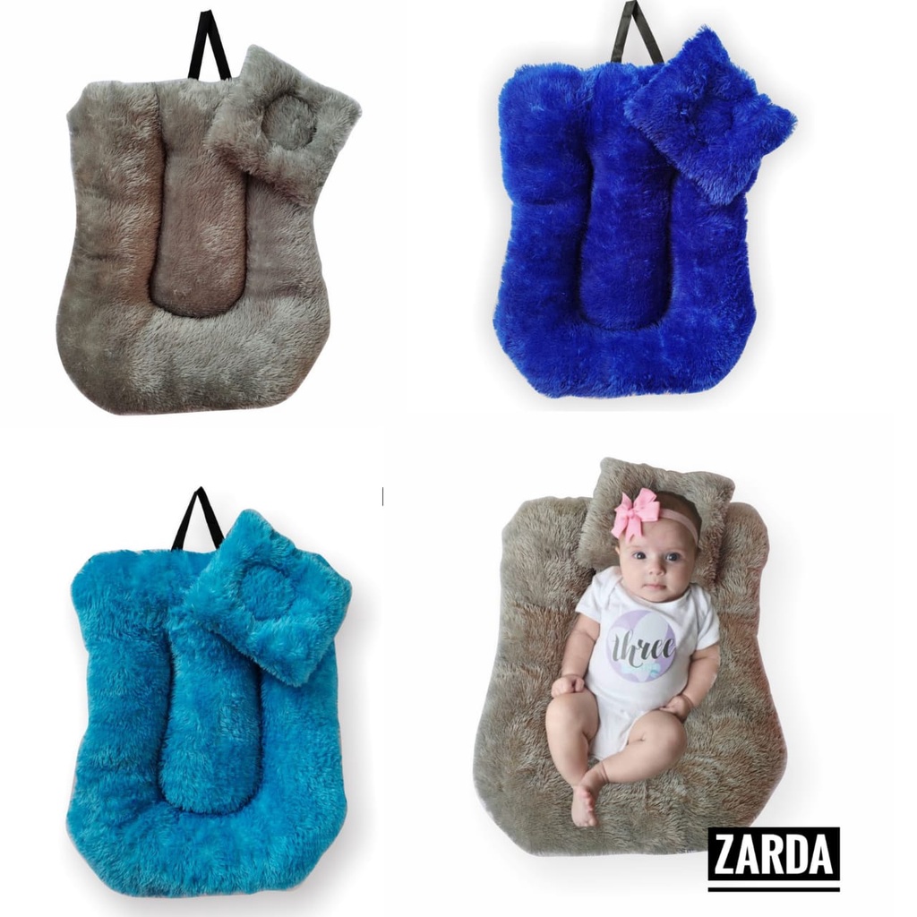 SOFA BAYI TERBARU BABY DREAM NEW BORN LOUNGER BULU RASFUR PREMIUM