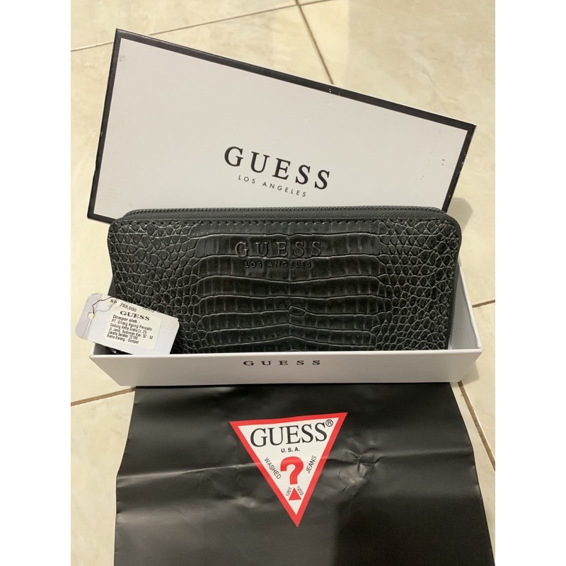 Dompet Guess Croco Original Counter