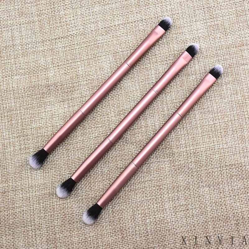 【COD】Makeup brush eyeshadow lembut 2 in 1 / kuas alis eyeshadow 2 in 1