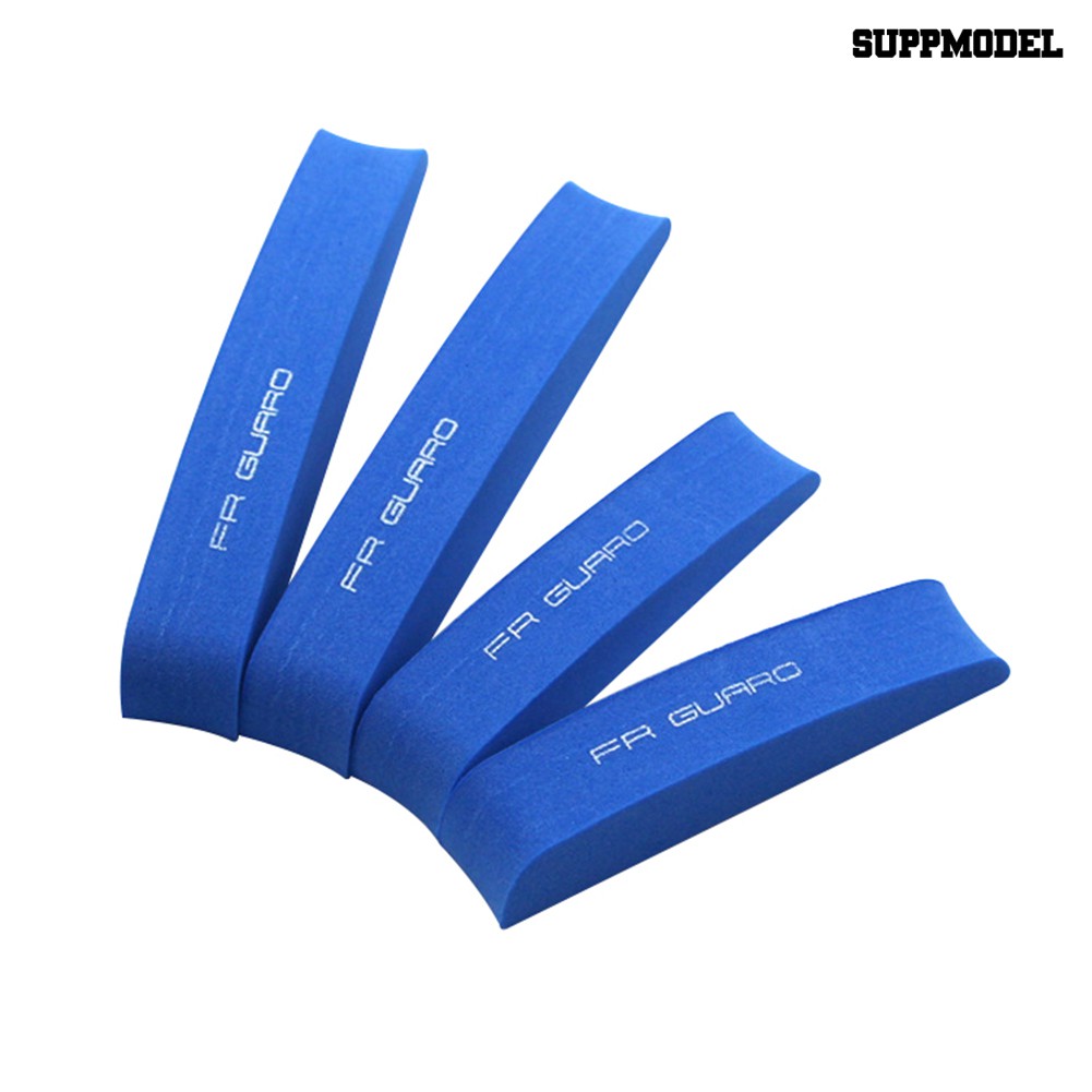 Supmodel 4pcs Stiker Strip Busa Eva Pelindung Pinggiran Pintu Mobil Anti Goresbenturan