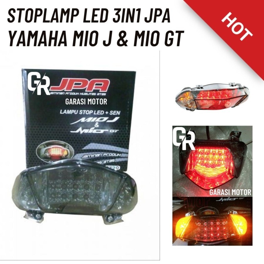 stoplamp jpa yamaha mio j gt full led premium mewah