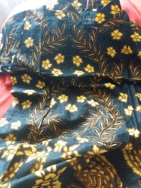 Terlaris Serut Genes Jelita Tunic Navbor Yelbor Whitbor Creambor Tunik Batik Modern Hrb030 Dolbi Dob