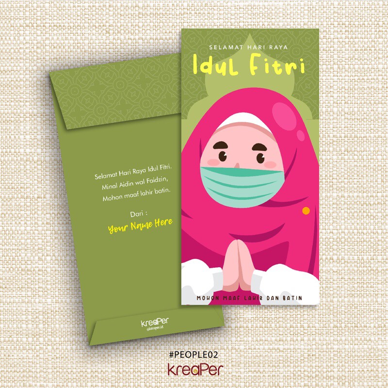 

AMPLOP LEBARAN IDUL FITRI 2021 LARGE (Kode: PEOPLE02)