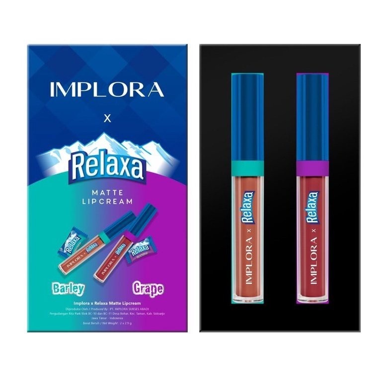 IMPLORA X RELAXA MATTE LIP CREAM