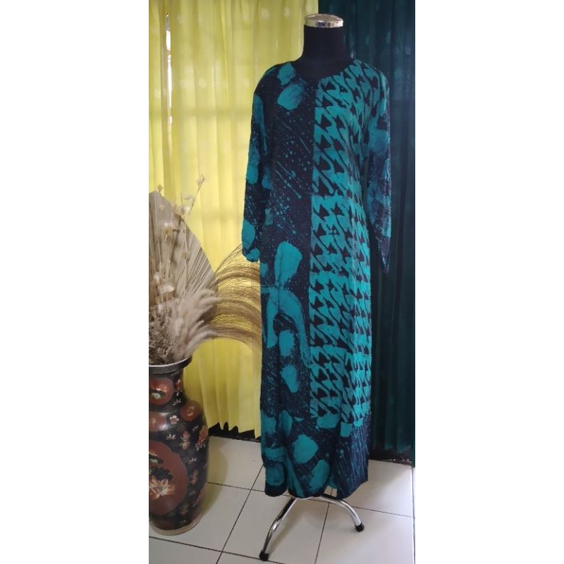 gamis batik cap pekalongan