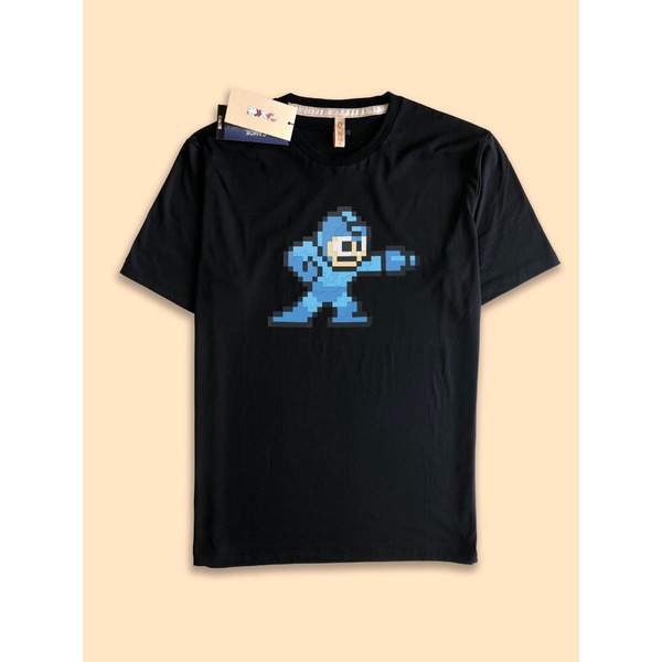 Kaos Tshirt Mega Man Megaman Pixel