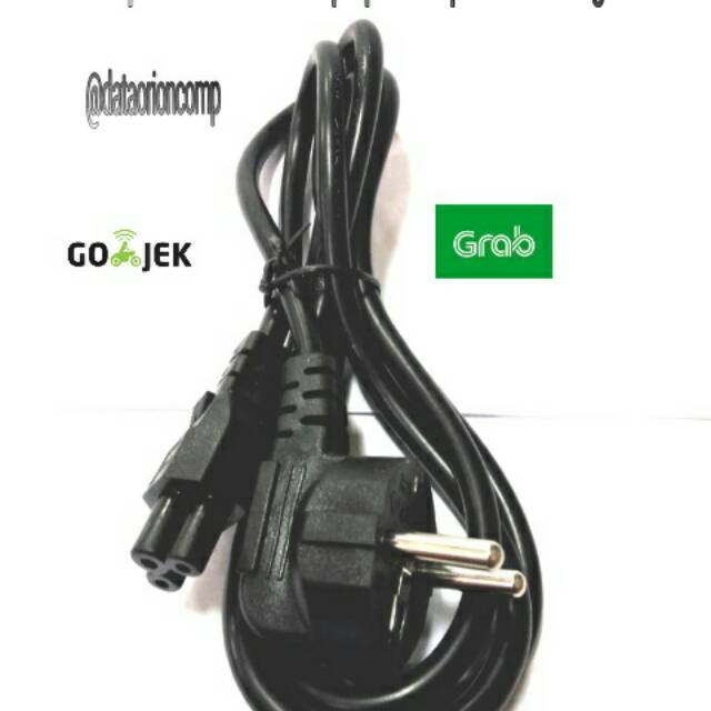 Kabel power adaptor laptop / cable power notebook / charger laptop 3 lobang