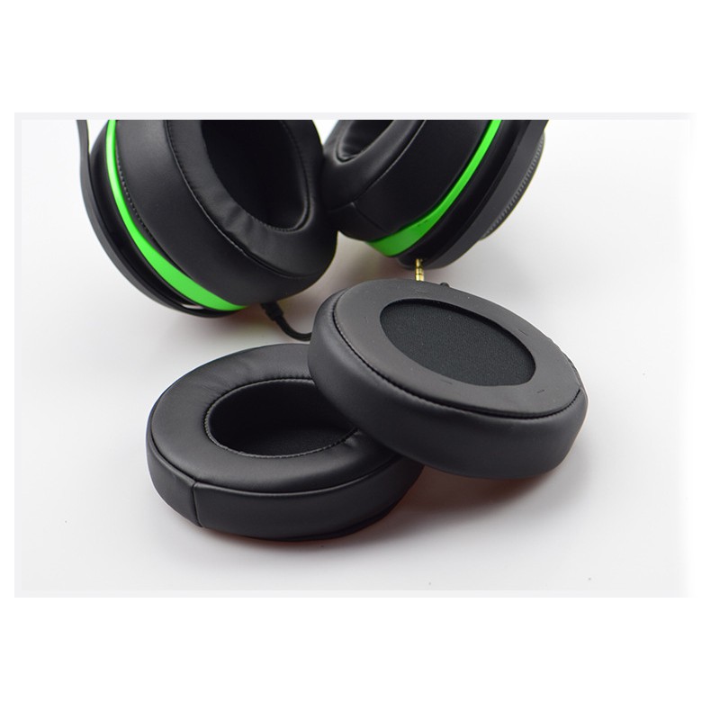 Earcup CLV Leather Razer for Razer Manowar - Busa Kulit Gaming Headset