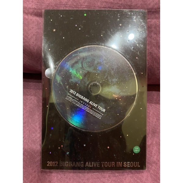 [PRELOVED] 2012 BIGBANG ALIVE TOUR IN SEOUL DVD