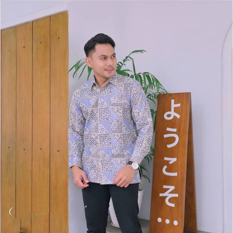 Kemeja Batik BatuRaden Lengan Panjang