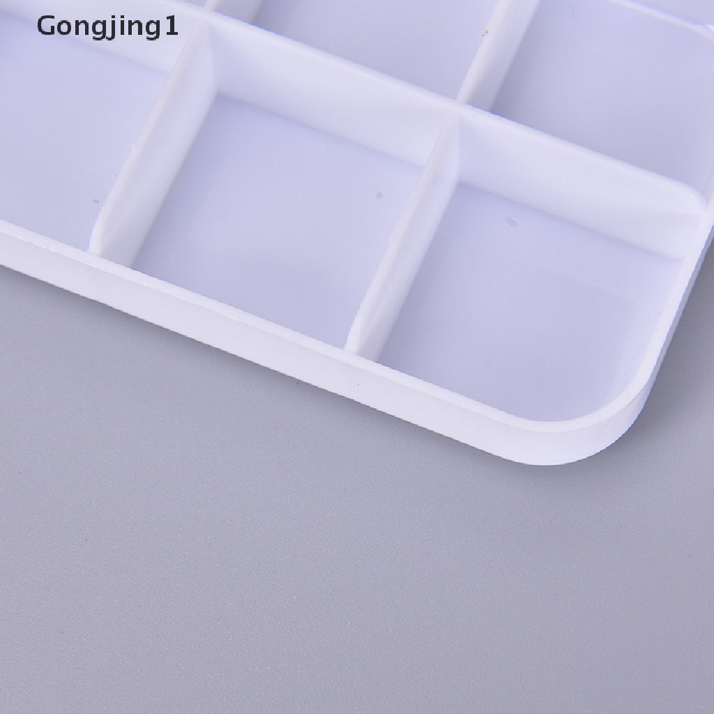 Gongjing1 Kotak Penyimpanan Obat Pil 6 Slot Portable Untuk Travel