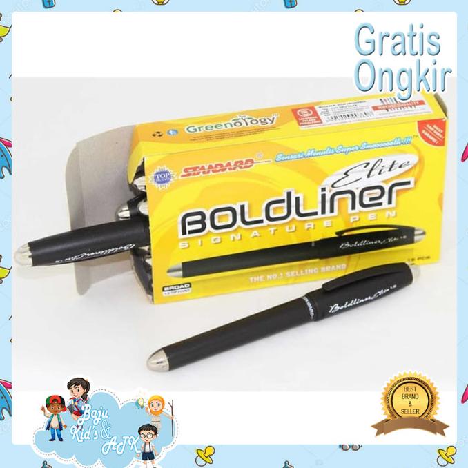 

Pulpen Standard Boldliner Elite 1.0 mm (12pcs)