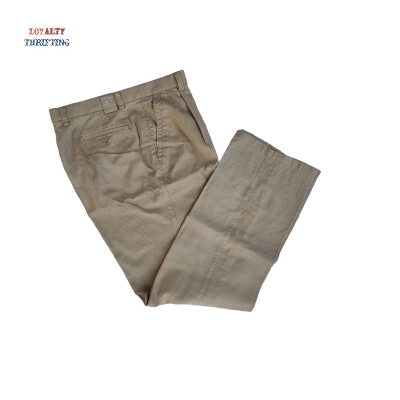 CELANA CHINO LACOSTE SECOND ORIGINAL