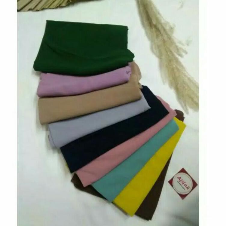 ☪ Khimar adiba dua layer mini/kerudung instan adiba mini/hijab dua layer mini adiba ori awliya ✴
