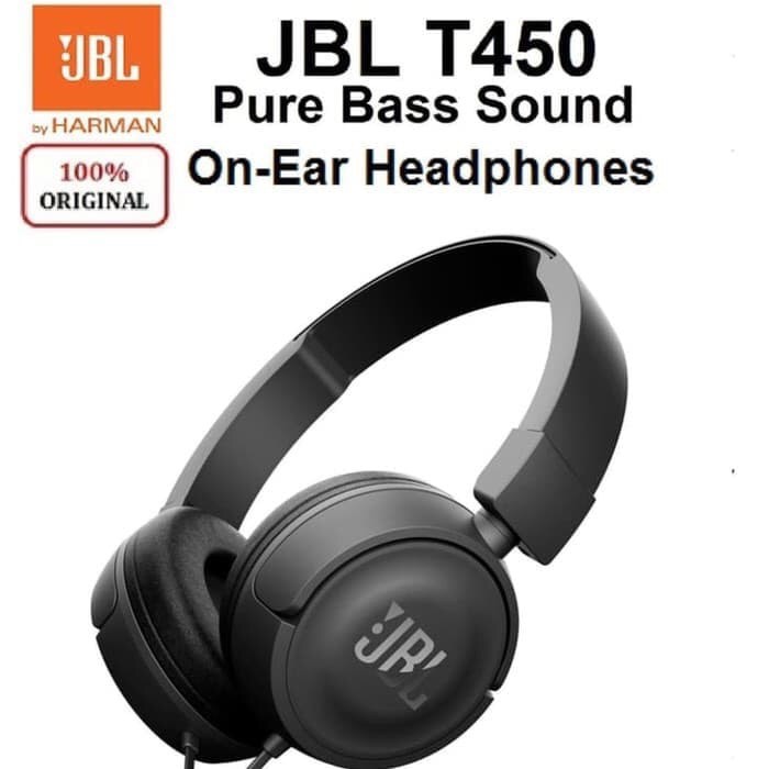 JBL T450 HEADPHONE HEADSET EARPHONE ORIGINAL