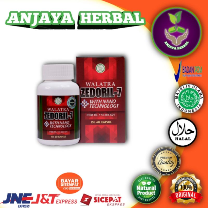 Zedoril 7 Walatra - Kapsul Zedoril 7 ORIGINAL