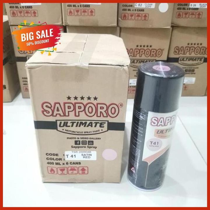 Lestari Motor2// Cat Semprot Sapporo Ultimate T41 Satin Red